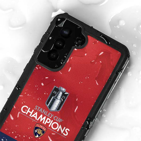 2025 Stanley Cup Champions Florida Panthers Galaxy S24 Waterproof Case